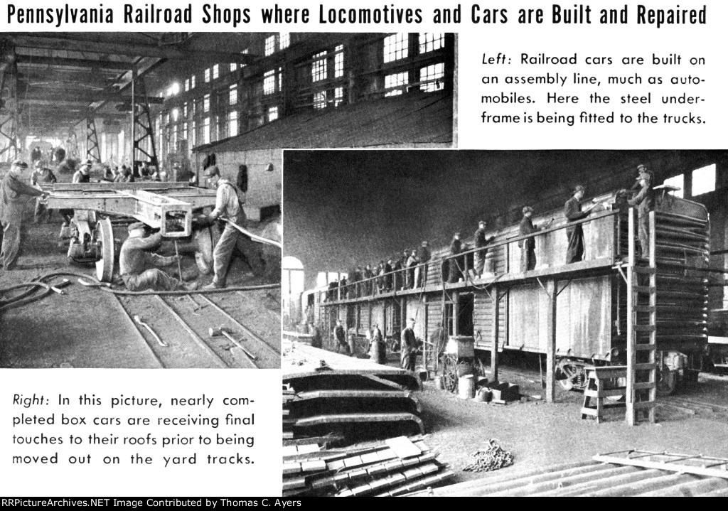 PRR "Modern Locomotives And Cars: 1939," Page 28